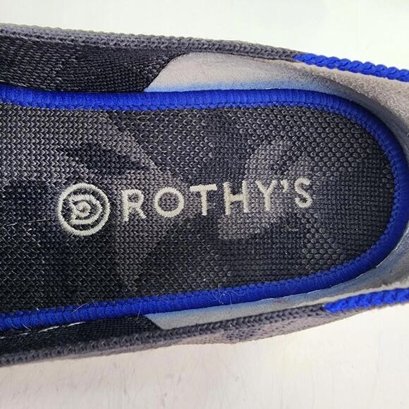 Rothy's The Original Slip On Sneaker US 7.5 Grey Camo Casual Flat Shoes - Picture 10 of 11